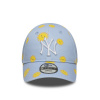 Dětská Kšiltovka New Era - MLB Summer Print 9FORTY - NY Yankees - Sky Blue / Yellow dětské kšiltovky Toddler (50-52 cm) Dětská Kšiltovka New Era - MLB Summer Print 9FORTY - NY Yankees - Sky Blue / Yellow dětské kšiltovky Toddler (50-52 cm)