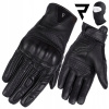 Motocyklové rukavice Rebelhorn Thug II Lady veľ. XS čierne Motocyklové rukavice Rebelhorn Thug II Lady veľ. XS čierne