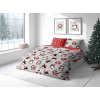 FARO Vianočné bavlnené obliečky 140x200 + 70x90 cm - Tučniaky na snehu FARO Vianočné bavlnené obliečky 140x200 + 70x90 cm - Tučniaky na snehu
