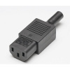 Konektor IEC C13, 230V/10A zdierka Konektor IEC C13, 230V/10A zdierka