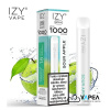 IZY VAPE ONE+ Sour Apple 18 mg 1000 poťahov jednorazová elektronická cigareta IZY VAPE ONE+ Sour Apple 18 mg 1000 poťahov jednorazová elektronická cigareta