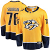 Fanatics Pánský dres Nashville Predators NHL #76 P.K. Subban Breakaway Alternate Jersey Veľkosť: XXXL, Distribúcia: USA Fanatics Pánský dres Nashville Predators NHL #76 P.K. Subban Breakaway Alternate Jersey Veľkosť: XXXL, Distribúcia: USA