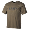 Tričko Army s krátkym rukávom MFH Oliva S Tričko Army s krátkym rukávom MFH Oliva S