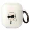 Puzdro Karl Lagerfeld pre Apple AirPods 1/2 priehľadné Puzdro Karl Lagerfeld pre Apple AirPods 1/2 priehľadné