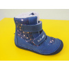 Detské kožené zimné topánky D.D.Step W063 - 333A royal blue BAREFOOT Detské kožené zimné topánky D.D.Step W063 - 333A royal blue BAREFOOT