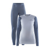 Craft Core Warm Baselayer set dámský Barva: světle modrá s tmavou, Velikost: L Craft Core Warm Baselayer set dámský Barva: světle modrá s tmavou, Velikost: L