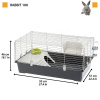 CAGE RABBIT 100 GREY CAGE RABBIT 100 GREY