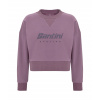 SANTINI Krátká dámská mikina Brand Pink M SANTINI Krátká dámská mikina Brand Pink M