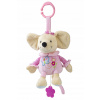 BabyOno Myška hudobná plyšová hračka s klipom BabyOno Myška hudobná plyšová hračka s klipom