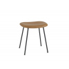 Muuto Stolička Fiber Stool Tube Base, cognac/black Muuto Stolička Fiber Stool Tube Base, cognac/black