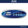 Balboa Water Group Balboa Ovládací panel ML240 - 53683 Balboa Water Group Balboa Ovládací panel ML240 - 53683