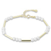Pozlátený strieborný náramok s prírodnými perlami JMAS7059GB16 Pozlátený strieborný náramok s prírodnými perlami JMAS7059GB16