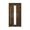 Hliníkovo-oceľové vchodové dvere bezpečnostné Hestia RC2 110 x 210 cm L orech Hliníkovo-oceľové vchodové dvere bezpečnostné Hestia RC2 110 x 210 cm L orech