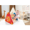 Hape Toys veselý didaktický trojuholník s aktivitami Hape Toys veselý didaktický trojuholník s aktivitami