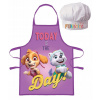 Euroswan zástera s kuchárskou čiapkou Tlapková patrola Paw Patrol motív Today is The day Euroswan zástera s kuchárskou čiapkou Tlapková patrola Paw Patrol motív Today is The day