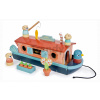Drevená loďka Little Otter Canal Boat Tender Leaf Toys s 3 figúrkami vydier a 14 doplnkami od 3 rokov TL8389 Drevená loďka Little Otter Canal Boat Tender Leaf Toys s 3 figúrkami vydier a 14 doplnkami od 3 rokov TL8389