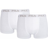 Fila MAN BOXERS 2 PACK biela Pánske boxerky S Fila MAN BOXERS 2 PACK biela Pánske boxerky S