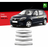 Nerez kryty kľučiek Dacia Sandero I Nerez kryty kľučiek Dacia Sandero I