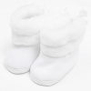 NEW BABY Dojčenské zimné čižmy New Baby biele Veľ. 0-3 m