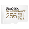 SanDisk MicroSDXC Max Endurance 256GB (V30/U3/Cl.10/R100/W40) + SD adapter - 00186475 SanDisk MicroSDXC Max Endurance 256GB (V30/U3/Cl.10/R100/W40) + SD adapter - 00186475