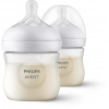 Avent flaša Natural Response priehľadná cumlík s ventilom AirFree 125 ml 1x2 ks Avent flaša Natural Response priehľadná cumlík s ventilom AirFree 125 ml 1x2 ks