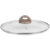 Pokrievka MagicHome Coffee Brown Line, 26 cm Pokrievka MagicHome Coffee Brown Line, 26 cm
