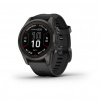 Garmin Fenix 7S Pro Sapphire Solar, Carbon Gray DLC Titanium, Black Band Športové hodinky s gps Garmin Fenix 7S Pro Sapphire Solar, Carbon Gray DLC Titanium, Black Band Športové hodinky s gps