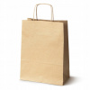 Papierová taška Allbag sivá 24x10x32 cm, 100 ks Papierová taška Allbag sivá 24x10x32 cm, 100 ks