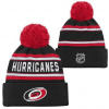 Outerstuff Dětská zimní čepice Carolina Hurricanes NHL Jacquard Cuffed Knit With Pom Outerstuff Dětská zimní čepice Carolina Hurricanes NHL Jacquard Cuffed Knit With Pom