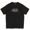 pánske tričko HUF OUTLINES T-SHIRT BLACK XL pánske tričko HUF OUTLINES T-SHIRT BLACK XL