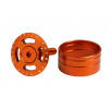 PRO Krytka hlavového zloženia DEITY CROSSHAIR Headset Cap Farba: Oranžová PRO Krytka hlavového zloženia DEITY CROSSHAIR Headset Cap Farba: Oranžová