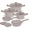 BerlingerHaus Sada hrncov z keramiky 10 ks BerlingerHaus Sada hrncov z keramiky 10 ks
