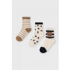 Ponožky pre bábätká Mayoral 3-pak 10056.6G.Mini.9BYA biela 36/37 Ponožky pre bábätká Mayoral 3-pak 10056.6G.Mini.9BYA biela 36/37