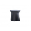 TENTino Elastický obrus SKIRTING na kaviarenský nízky stôl 80 cm VIAC FARIEB Farba obrusu: TMAVOŠEDÁ / ANTRACIT TENTino Elastický obrus SKIRTING na kaviarenský nízky stôl 80 cm VIAC FARIEB Farba obrusu: TMAVOŠEDÁ / ANTRACIT