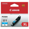 HAKY Canon originál ink CLI-551 XL C, 6444B001, cyan, 665str., 11ml, high capacity HAKY Canon originál ink CLI-551 XL C, 6444B001, cyan, 665str., 11ml, high capacity