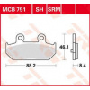 TRW brzdove platničky TRW MCB751SH TRW brzdove platničky TRW MCB751SH