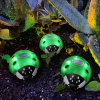 Solárna lienka - zelená - 14,5 x 12 x 6 cm - 6 teplých bielych LED Solárna lienka - zelená - 14,5 x 12 x 6 cm - 6 teplých bielych LED