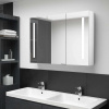 zahrada-XL LED kúpeľňová zrkadlová skrinka 89x14x62 cm žiarivá biela 326531 zahrada-XL LED kúpeľňová zrkadlová skrinka 89x14x62 cm žiarivá biela 326531