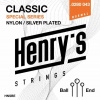 Henry`s Strings HNSBE Classic Nylon Silver - 0280“ - 043“ Henry`s Strings HNSBE Classic Nylon Silver - 0280“ - 043“