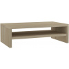 Držiak na monitor Stojan na monitor dub sonoma 42 × 24 × 13 cm drevotrieska Držiak na monitor Stojan na monitor dub sonoma 42 × 24 × 13 cm drevotrieska