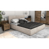 FRONTI Posteľ LINCOLN 140x200 béžová s úložným priestorom - menčester - LINCOLN 03 FRONTI Posteľ LINCOLN 140x200 béžová s úložným priestorom - menčester - LINCOLN 03
