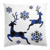 Vankúš - Velvet Merry Deer 45x45 cm vianočný vankúš (Vianočný vankúšik Velvet MERRY DEER 45x45 cm) Vankúš - Velvet Merry Deer 45x45 cm vianočný vankúš (Vianočný vankúšik Velvet MERRY DEER 45x45 cm)