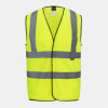 Dunlop Hi Vis Vest Adults Yellow XL Dunlop Hi Vis Vest Adults Yellow XL