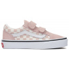 VANS Old Skool V COLOR THEORY CHECKERBOARD KIDS SEPIA ROSE - 32 VANS Old Skool V COLOR THEORY CHECKERBOARD KIDS SEPIA ROSE - 32