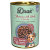 Konzerva Drax Adult s hovädzím a hydinovým 415g Konzerva Drax Adult s hovädzím a hydinovým 415g