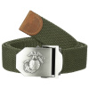 MFH opasok 4cm so striebornou sponou USMC ZELENÝ MFH opasok 4cm so striebornou sponou USMC ZELENÝ