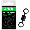 10ks - Obratlík Zfish Rolling Swivel Black Matt Veľkosť 8 / 28kg 10ks - Obratlík Zfish Rolling Swivel Black Matt Veľkosť 8 / 28kg
