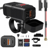 MC1N-PD NABÍJAČKA MOTOCYKEL 2x USB QC3.0 RÝCHLE NABÍJANIE USB-C MC1N-PD NABÍJAČKA MOTOCYKEL 2x USB QC3.0 RÝCHLE NABÍJANIE USB-C