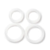 Silikónová forma Kruhy 93-114x11mm, 4 ks/ bal. (Forma na živicu, sadru, hlinu a iné hmoty) Silikónová forma Kruhy 93-114x11mm, 4 ks/ bal. (Forma na živicu, sadru, hlinu a iné hmoty)