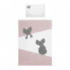 Belisima obliečky Mouse ružové 100x135 cm Belisima obliečky Mouse ružové 100x135 cm